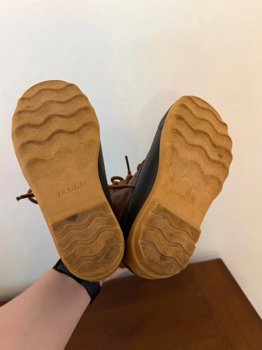 Sperry Port Duck Boots Boys Size 11